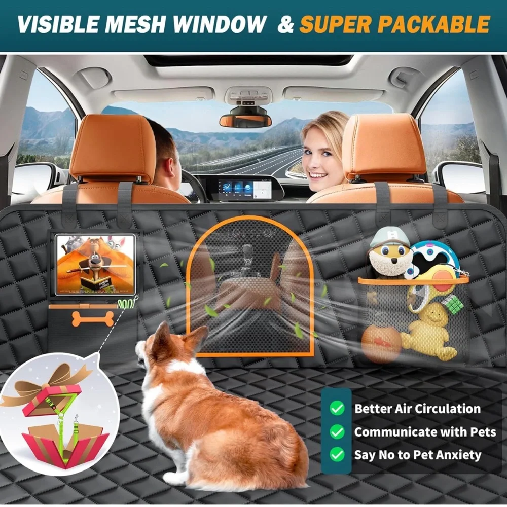 New Black Seat Extender for Dogs